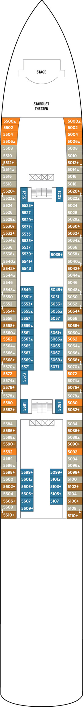 Deck 5 deckplan