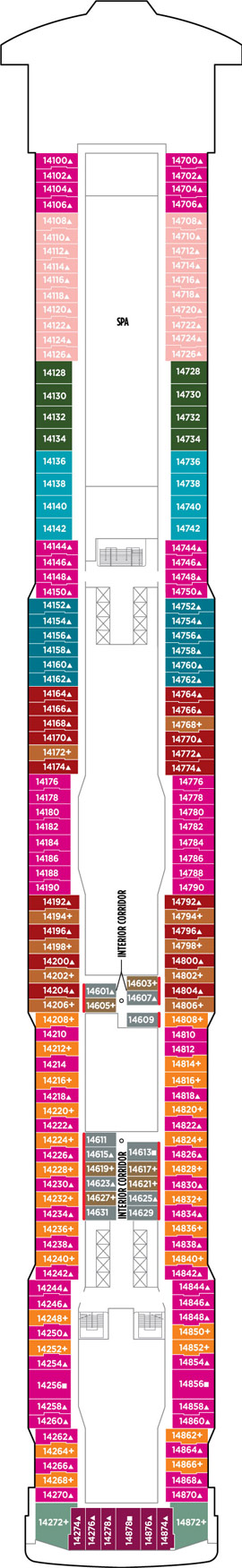 Deck 14 deckplan