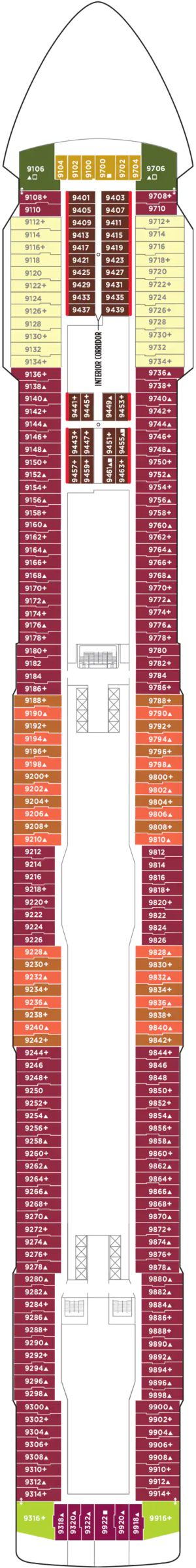 Deck 9 deckplan