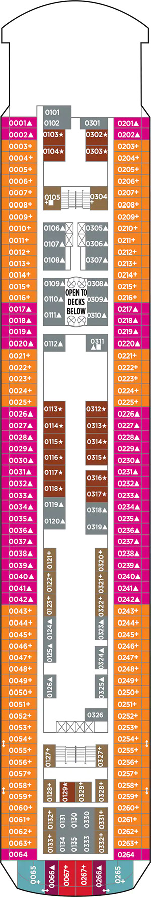 Deck 10 deckplan