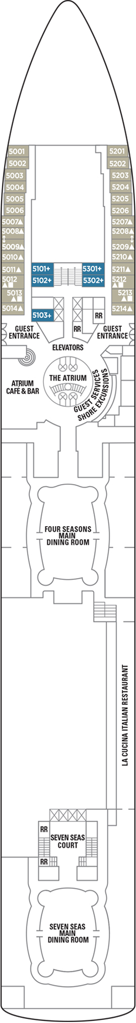 Deck 5 deckplan