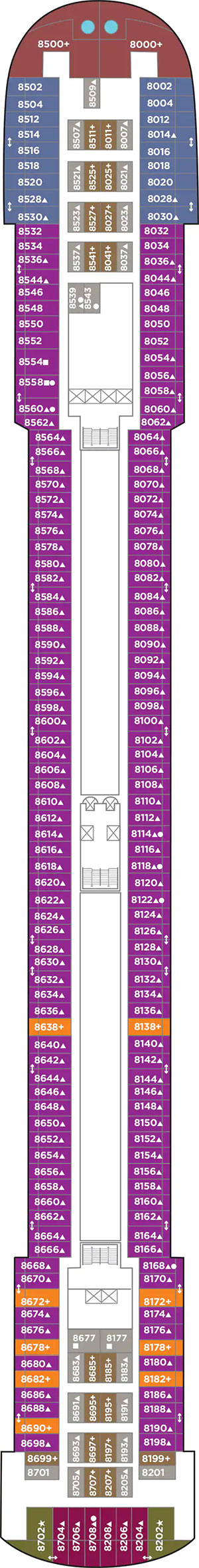 Deck 08 deckplan