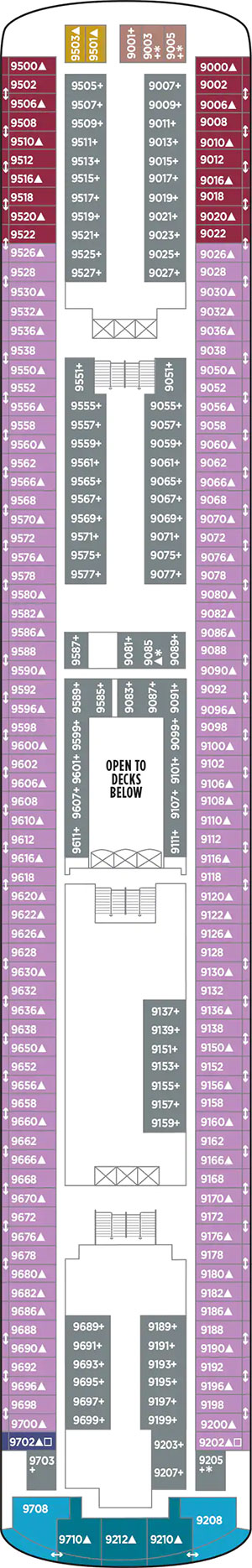 Deck 9 deckplan