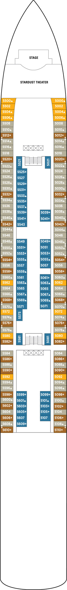 Deck 5 deckplan