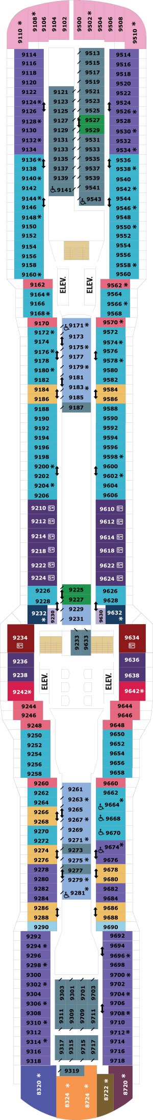 Deck 9 deckplan