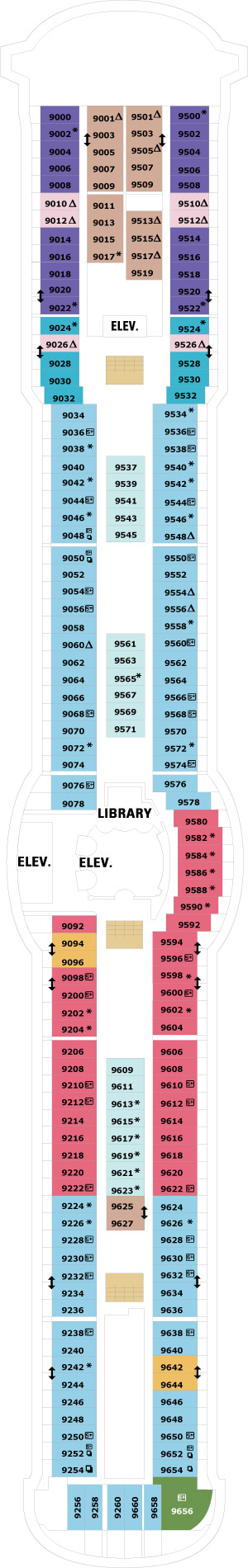 Deck 9 deckplan